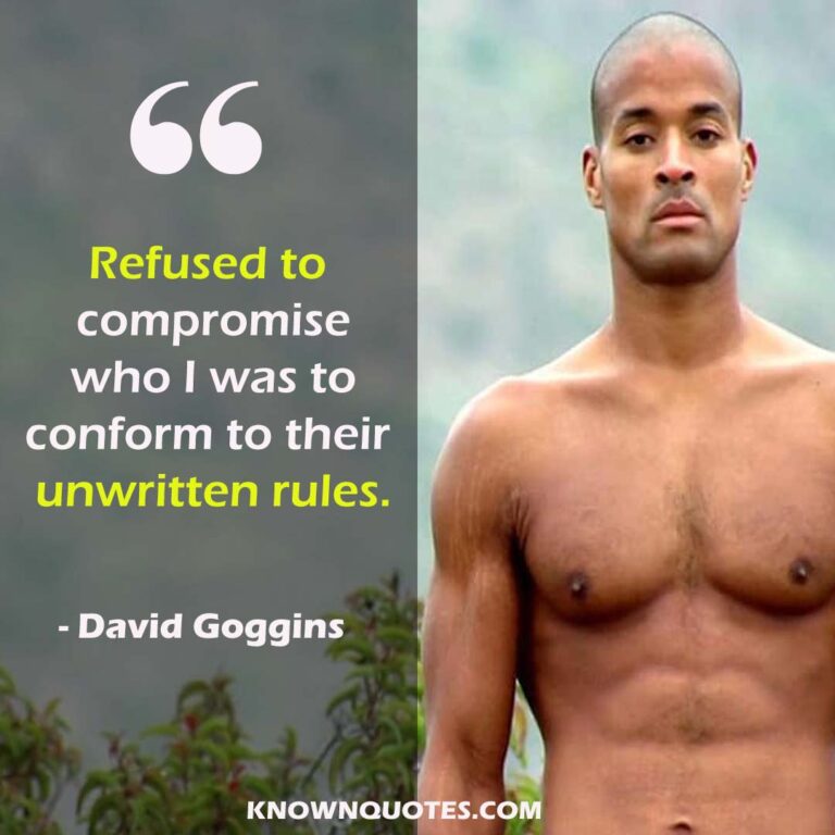 Inspirational David Goggins Quotes about Life and Success - Known Quotes