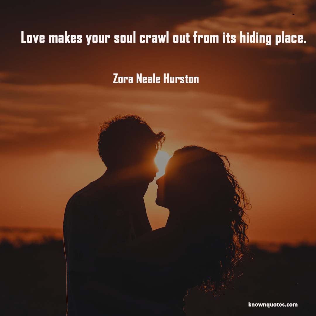 zora neale hurston quotes about love