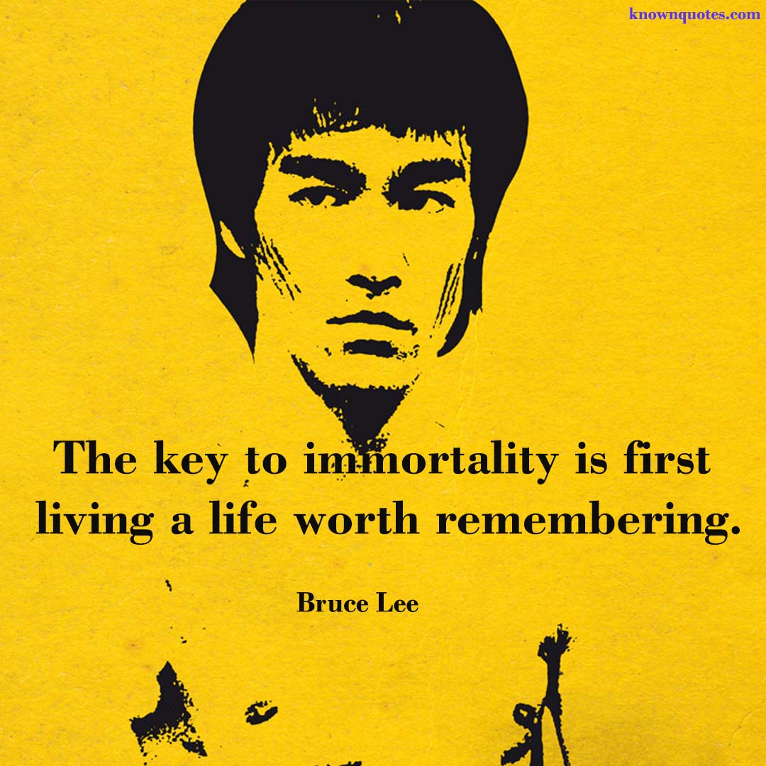 Best 40 Powerful Bruce Lee Quotes Known Quotes