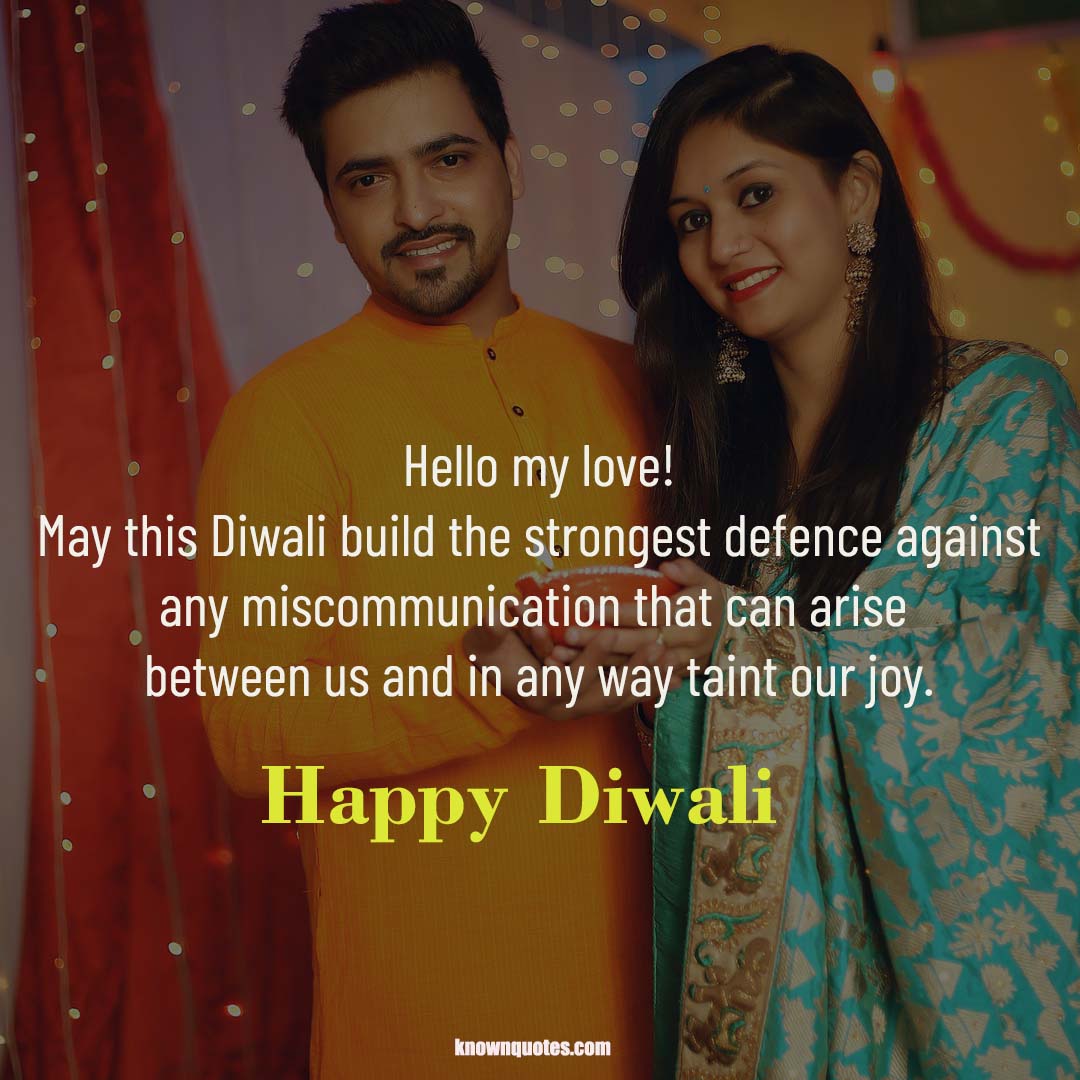 Happy Diwali Messages To Husband