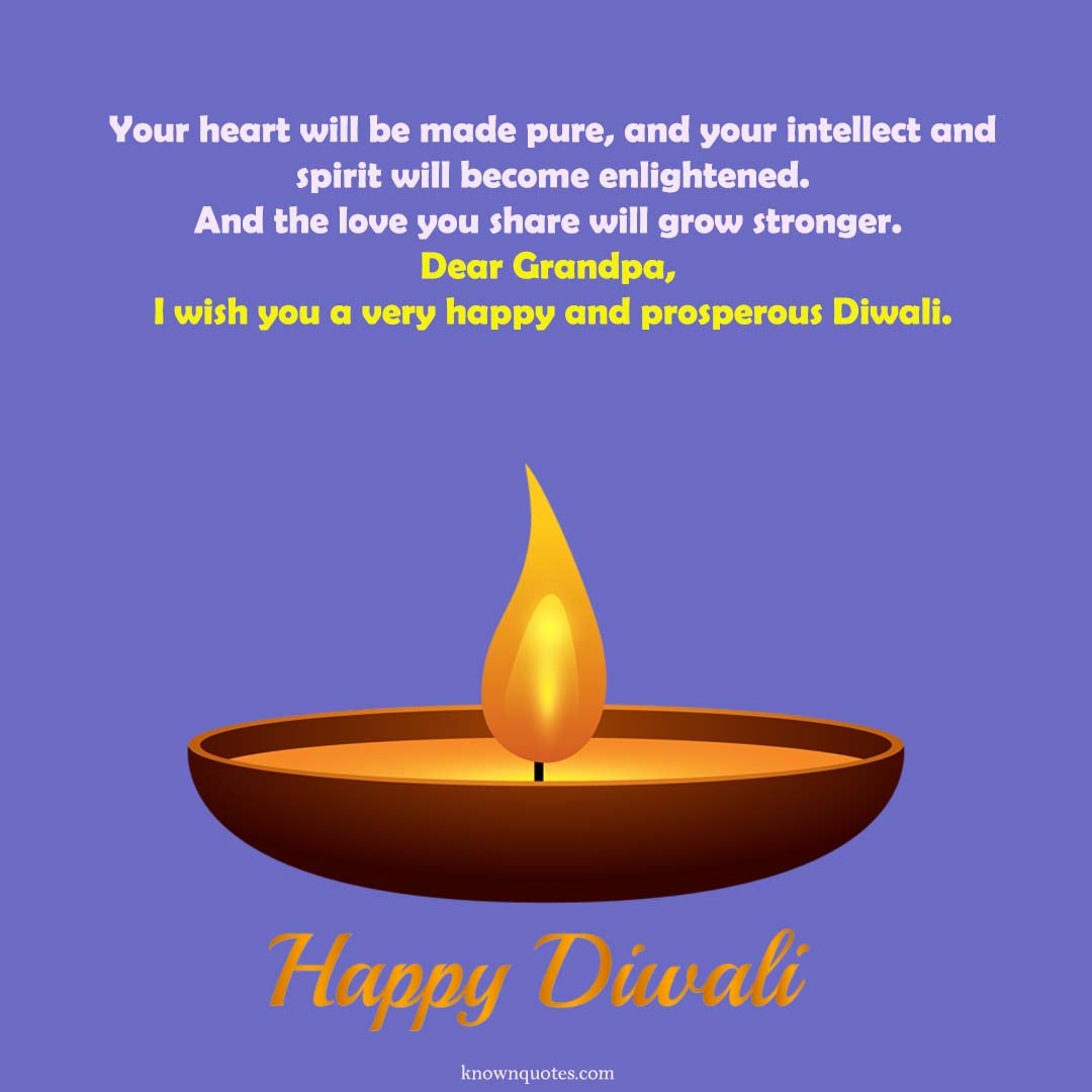Happy Diwali Messages To Grandfather