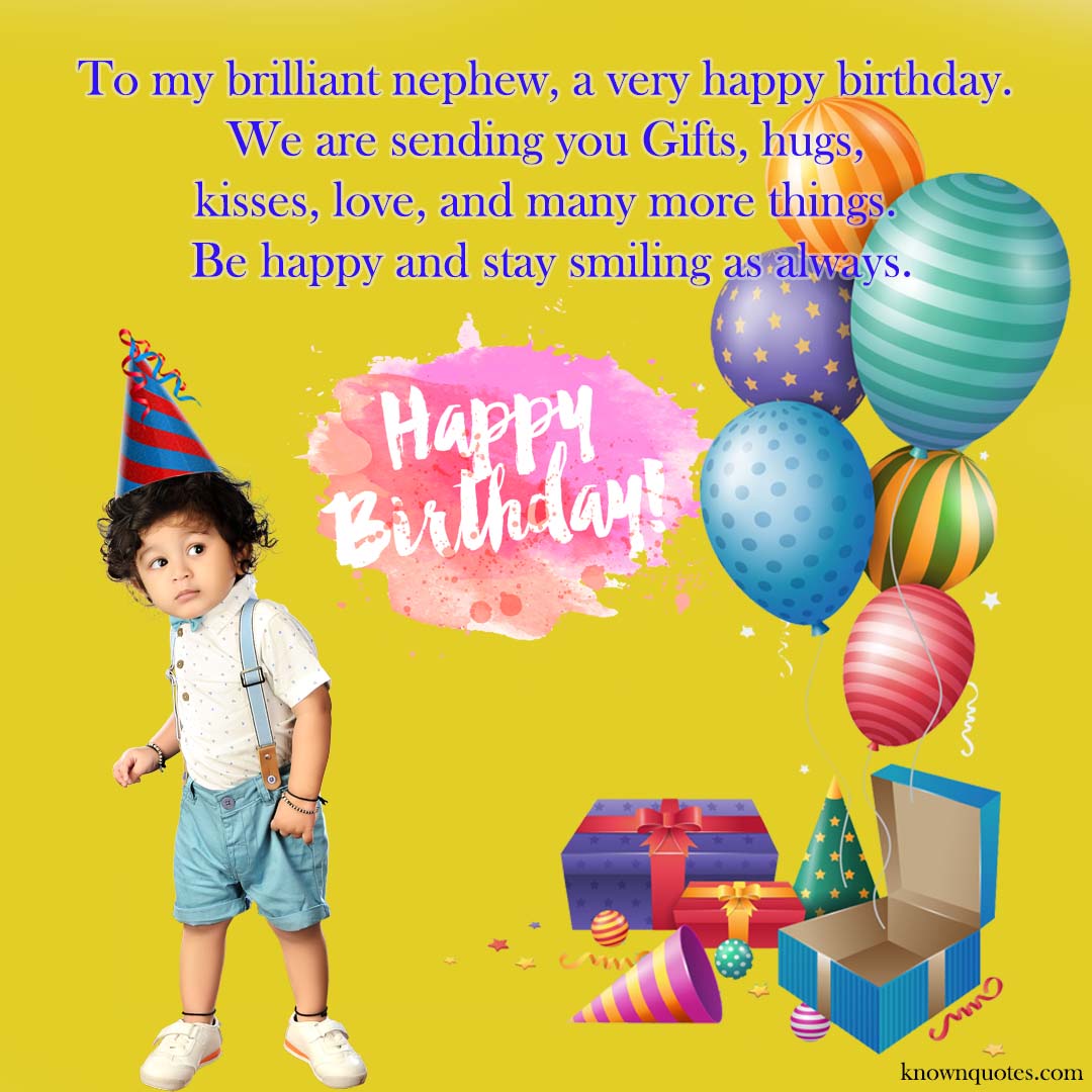 Birthday wishes Nephew