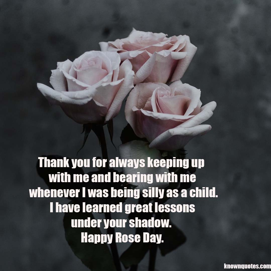 Happy Rose Day wishes to your parents