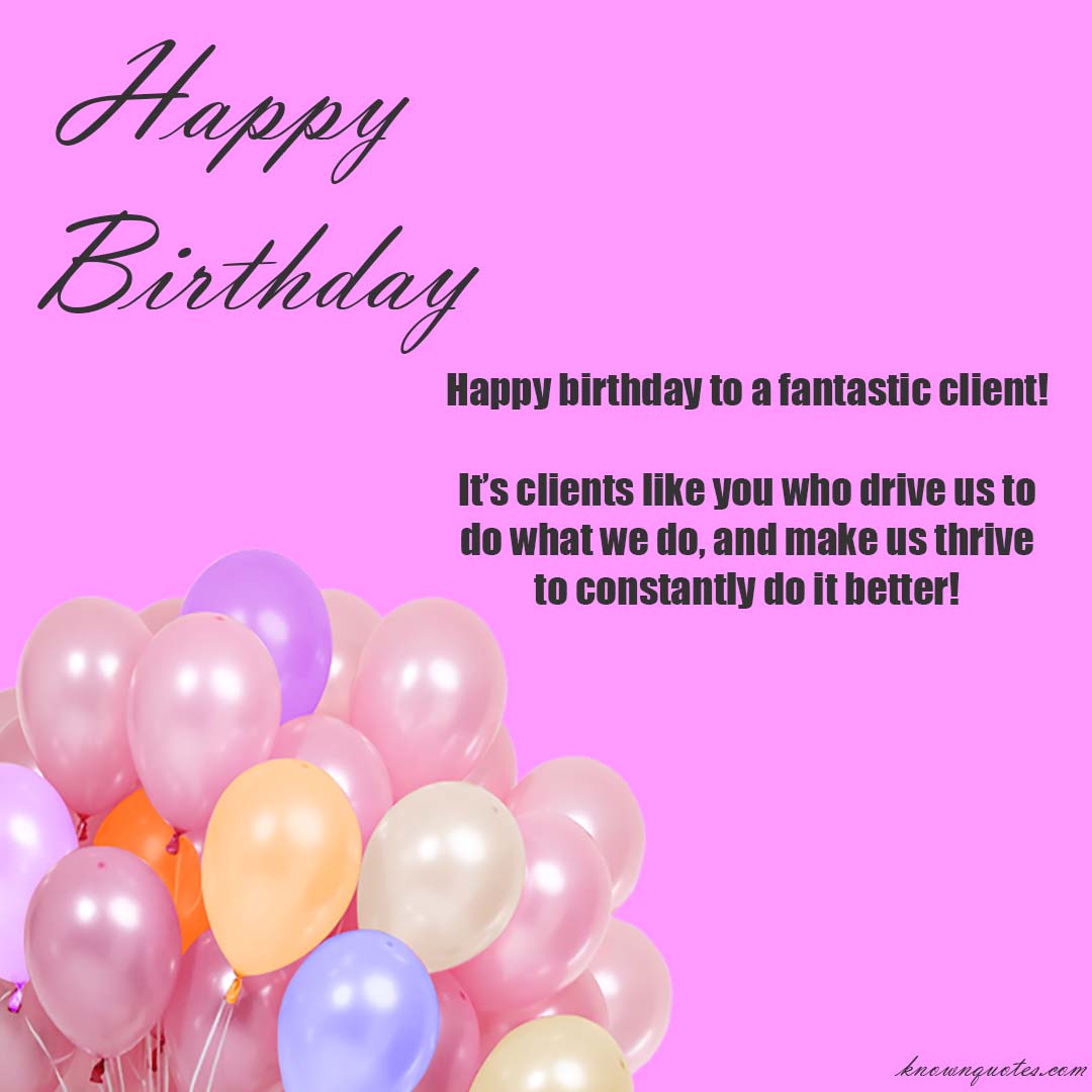 How to Send Your Clients A Birthday wishes