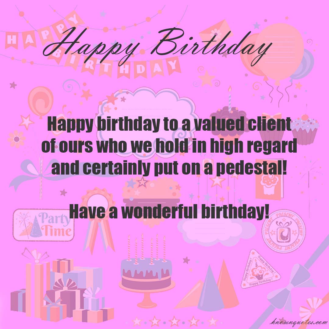 How to Send Your Clients A Birthday wishes
